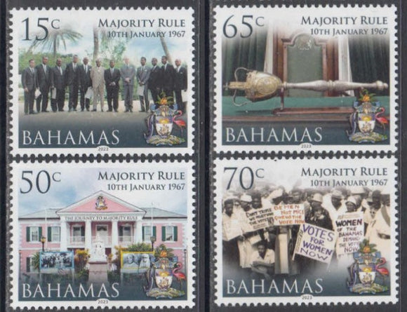 2023 BAHAMAS The 56th Anniversary of the Achievement of Majority Rule in Bahamas Parliament #BHS1653