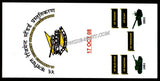2008 India 46 ARMOURED REGIMENT STANDARD PRESENTATION APS Cover (17.10.2008)