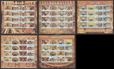 2017 INDIA Stepwells of India Sheetlet complete set of 16