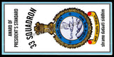 2012 INDIA 33 SQUADRON - INDIAN AIR FORCE STANDARDS PRESENTATION APS COVER (18.12.2012)