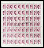 INDIA Mother Teresa 10th Series(20 00 ) Definitive Full Sheet of 70 Stamps MNH