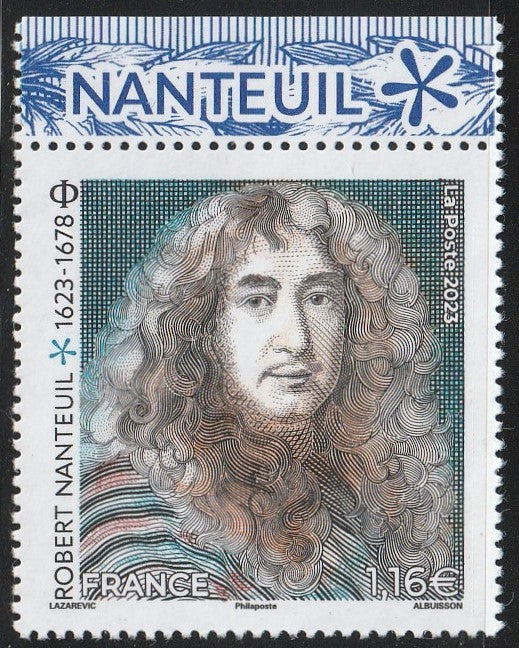 2023 France The 400th Anniversary of the Birth of Robert Nanteuil, (French artist and engraver) 1623-1678  #FOR-1930