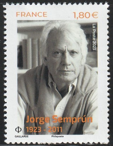 2023 France The 100th Anniversary of the Birth of Jorge Semprun, (Former Minister of Culture of Spain) 1923-2011 #FOR-1932