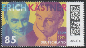2024 Germany The 125th Anniversary of the Birth of Erich Kastner, (German writer and poet) 1899-1974 #FOR-1955