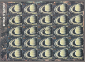 2018 India Solar System - Saturn Sheetlet