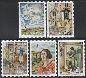 2022 Guernsey The Book of Ebenazer Le Page Set of 5 #FOR-1974