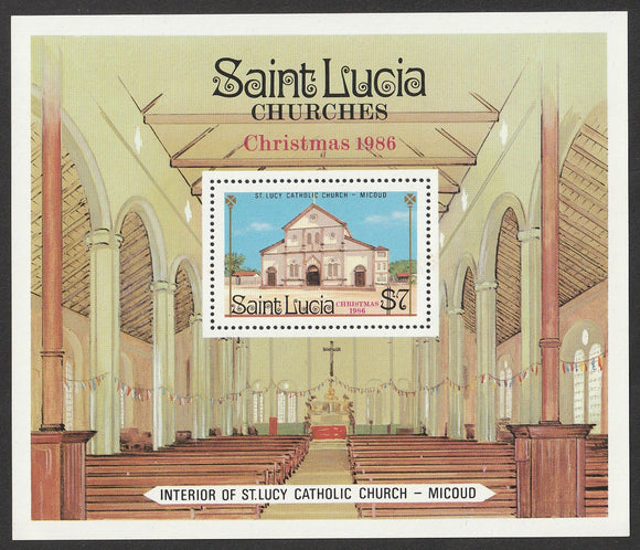 1986 St. Lucia Church Christmas MS #FOR-1998