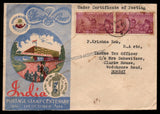 1954 INDIA Postage Stamps Centenary - 1 Anna Mail Transport (Dak Runner, Camel Post, Bullock Cart) FDC in Saints & Poet Commercial FDC Bombay with Delivery Cancellation
