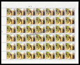 2022 India Permanent Commission To Women Officers In Indian Army - Officer Teaching Full Sheet of 42 Stamps