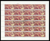 2021 India 125th Birth Annivesary of Netaji Subhas Chandra Bose Full Sheet of 24 Stamps