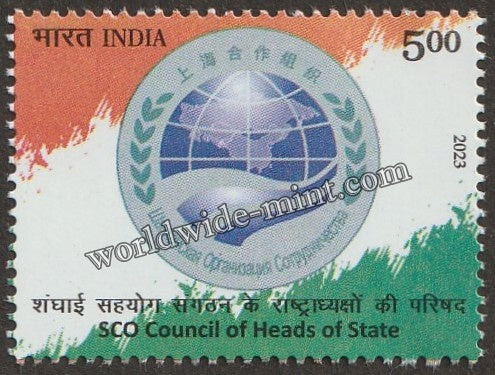2023 INDIA SCO Council of Heads of State MNH