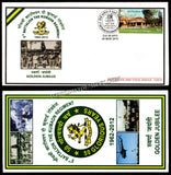 2012 INDIA 5TH BATTALION THE KUMAON REGIMENT GOLDEN JUBILEE APS COVER (20.03.2012)