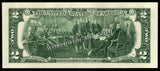USA United States of America - 2 Dollars - 2017 P# 545  L (San Francisco) UNC Bank Note N#201812