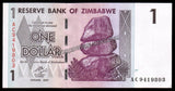 Zimbabwe 1 Dollars - 2007 	P# 65 UNC Bank Note N#201927