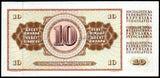 Yugoslavia 10 Dinars - 1968 P#82c UNC Bank Note N#202011 #CN1306