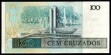 Brazil 100 Cruzados - 1987 P# 211b UNC Bank Note N#202100