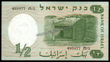 Israel ½ Israeli Pound - 1958 P# 29a UNC Bank Note N#202280