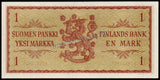 Finland 1 Markka - 1963 P#98a UNC Bank Note N#202310