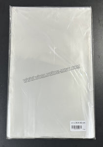 25 X 42 Cms - 500g (Approx 50 pcs) - For Philatelic Documents - BOPP Sleeves Imported Taiwan / Thailand