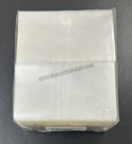 7 X 12.5 Cms - 500g (Approx 625 pcs) - For Old & New 1/2/5 Rupees Currency Notes - BOPP Sleeves Imported Taiwan / Thailand