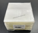 7 X 12.5 Cms - 500g (Approx 625 pcs) - For Old & New 1/2/5 Rupees Currency Notes - BOPP Sleeves Imported Taiwan / Thailand