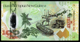 PAPUA NEW GUINEA 100 Kina - 2008 P# 37a 35th Anniversary of Bank Commemorative Hybrid Polymer UNC BANK NOTE N#202622