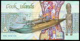 Cook Islands 3 Dollars - 1987 P# 3a UNC Bank Note N#202754