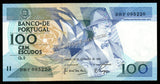 Portugal 100 Escudos - 1988 P#179F(2) UNC BANK NOTE N#202789