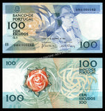 Portugal 100 Escudos - 1988 P#179F(5) UNC BANK NOTE N#202789