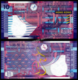 Hong Kong 10 Dollars - 2002 P#400a (Paper Issue) UNC Banknote N#202838
