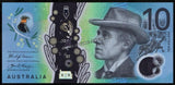 Australia 10 Dollars - 2017 P# 63 UNC Polymer Currency Note N#202860