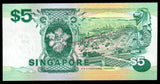 SINGAPORE 5 DOLLAR - 1997 P# 35 UNC CURRENCY NOTE N#202926