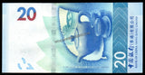 Hong Kong 20 Dollars - 2023 P# 348a (Bank of China Issue) UNC Bank Note N#203126
