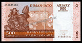 MADAGASCAR 500 Ariary / 2500 Francs - 2004 P#88b UNC BANK NOTE N#203261