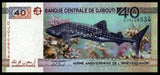 Djibouti 40 Francs - 2017 P# 46 40th Anniversary of Djibouti’s Independence UNC Commemorative Bank Note N#203433