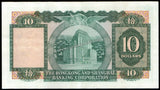 Hong Kong 10 Dollars - 1980 P#182h AUNC Bank Note N#203464 #UCN777