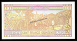 GUINEA 100 FRANCS UNC P# A47 CURRENCY NOTE #N203830