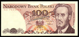 Poland 100 Zlotych - 1988 P#143e.1 UNC Bank Note N#203926