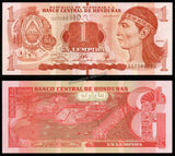 Honduras 1 Lempira 2019 UNC Banknote N#203998