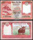 Nepal 5 Rupees - 2024 P# 76 UNC Bank Note N#204030
