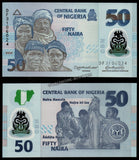 NIGERIA 50 NAIRA - 2024 UNC POLYMER CURRENCY NOTE N#204035