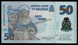 NIGERIA 50 NAIRA - 2024 UNC POLYMER CURRENCY NOTE N#204035