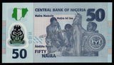 NIGERIA 50 NAIRA - 2024 UNC POLYMER CURRENCY NOTE N#204035