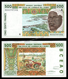 Western African States (Senegal) 500 Francs - 1993 P#710kc UNC Banknote N#204252