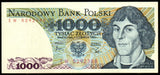 Poland 1000 Zlotys - 1982 P#146c UNC Bank Note N#204492