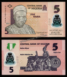 Nigeria 5 Naira - 2024 Polymer UNC Bank Note N#204640