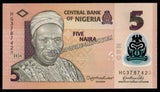 Nigeria 5 Naira - 2024 Polymer UNC Bank Note N#204640