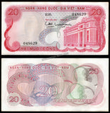 South Vietnam 20 Dong 1969 UNC Banknote N#205084