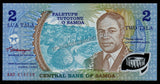 Samoa 2 Tala - 1990 P# 31d Prefix AAD COMMEMORATIVE Polymer UNC Bank Note N#205199