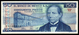 Mexico 50 Pesos - 1981 P# 73 UNC Bank Note N#205302